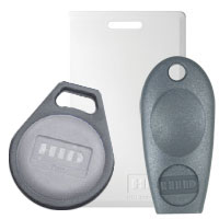 [Image of Key Card and Key Fob]